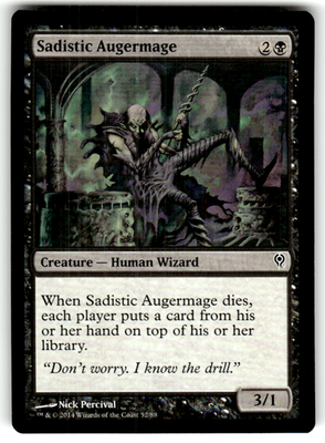 Sadistic Augermage Duel Decks: Jace vs. Vraska 52 C Magic: The Gathering