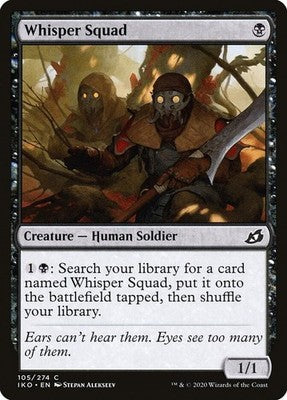 Whisper Squad IKO 105 NM Magic: The Gathering