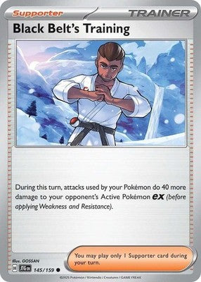 Black Belt's Training 145/159 SV09: Journey Together Pokémon TCG