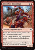 Underfoot Underdogs TDM 129 NM Magic: The Gathering