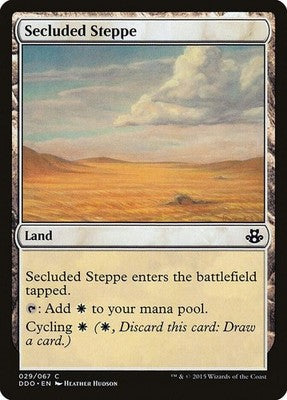Secluded Steppe DDO 29 LP Magic: The Gathering