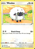 Wooloo (222) Fusion Strike 222/264 Common Pokémon — English Lightly Played