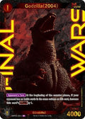Godzilla (2004) ( ) EBP04-001+ Booster Set 4: Endless Wars Foil Godzilla Card Ga