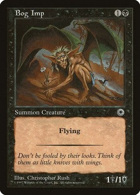 Bog Imp POR 81 LP Magic: The Gathering