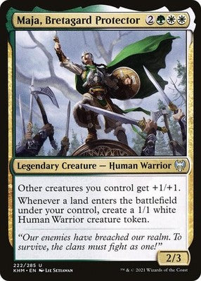 Maja, Bretagard Protector KHM 222 LP Magic: The Gathering