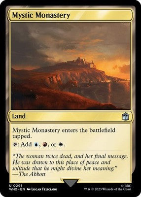 Mystic Monastery WHO 291 NM Magic: The Gathering