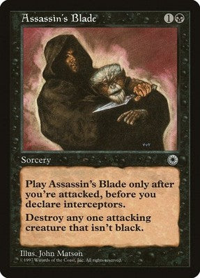 Assassin's Blade POR 80 LP Magic: The Gathering