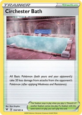 Circhester Bath 150/185 SWSH04: Vivid Voltage Pokémon TCG