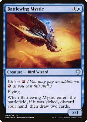 Battlewing Mystic DMU 43 NM Magic: The Gathering
