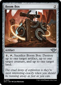 Boom Box OTJ 241 NM Magic: The Gathering