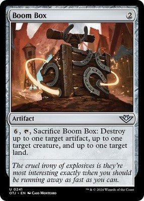 Boom Box OTJ 241 NM Magic: The Gathering