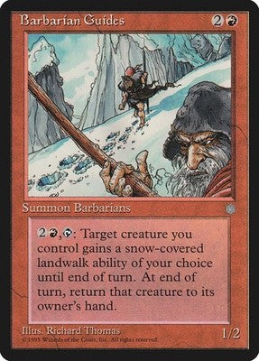 Barbarian Guides ICE 174 LP Magic: The Gathering