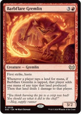 Barbflare Gremlin DSC 26 NM Magic: The Gathering
