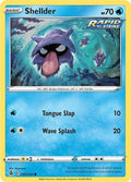 Shellder 050/264 SWSH08: Fusion Strike Reverse Holofoil Pokémon TCG