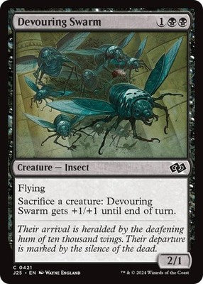 Devouring Swarm J25 421 NM Magic: The Gathering