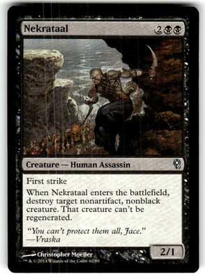 Nekrataal Duel Decks: Jace vs. Vraska 62 U Magic: The Gathering Near Mint