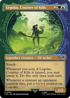 Legolas, Counter of Kills LTR 324 Foil NM Magic: The Gathering