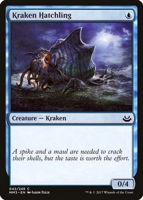 Kraken Hatchling MM3 42 NM Magic: The Gathering