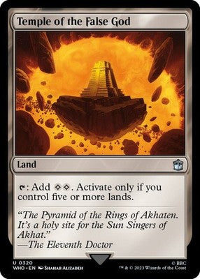 Temple of the False God WHO 320 NM Magic: The Gathering