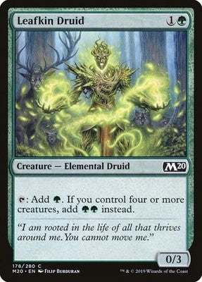 Leafkin Druid M20 178 NM Magic: The Gathering