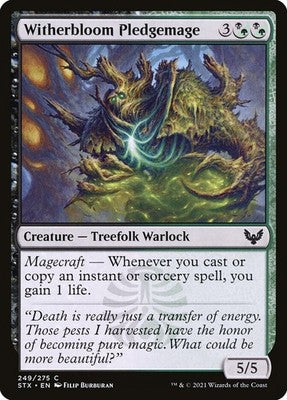 Witherbloom Pledgemage STX 249 NM Magic: The Gathering
