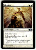 Blessing Magic 2014 (M14) 8 U Magic: The Gathering Near Mint