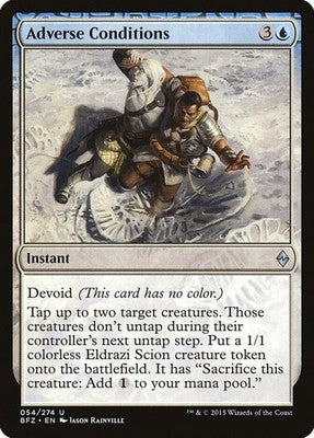 Adverse Conditions BFZ 54 NM Magic: The Gathering