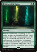 Disorienting Choice DSC 32 NM Magic: The Gathering