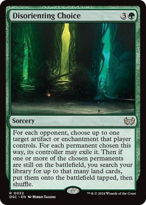 Disorienting Choice DSC 32 NM Magic: The Gathering