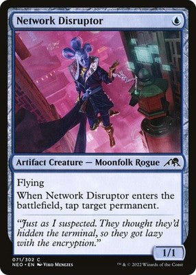 Network Disruptor NEO 71 Foil NM Magic: The Gathering