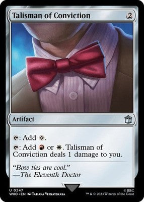 Talisman of Conviction WHO 247 NM Magic: The Gathering