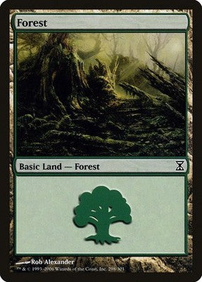 Forest TSP 298 LP Magic: The Gathering