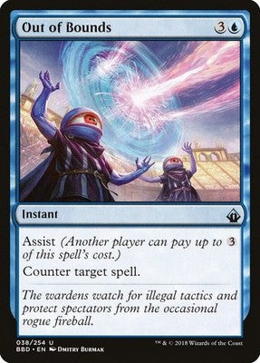 Out of Bounds BBD 38 NM Magic: The Gathering