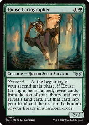 House Cartographer DSK 185 Foil NM Magic: The Gathering