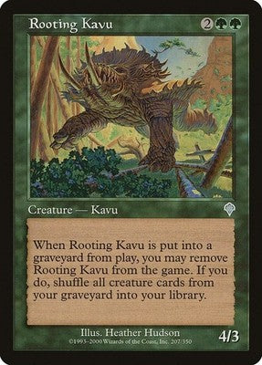 Rooting Kavu INV 207 LP Magic: The Gathering