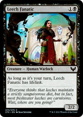 Leech Fanatic STX 75 NM Magic: The Gathering