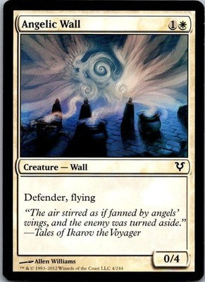 Angelic Wall 4 Common Avacyn Restored Magic: The Gathering Lightly Played