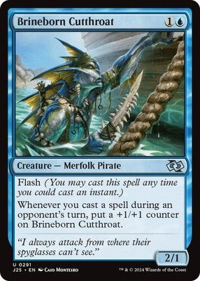 Brineborn Cutthroat J25 291 NM Magic: The Gathering
