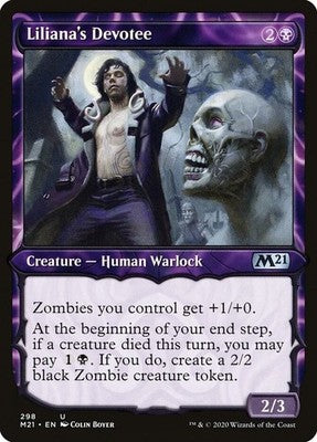 Liliana's Devotee M21 298 NM Magic: The Gathering