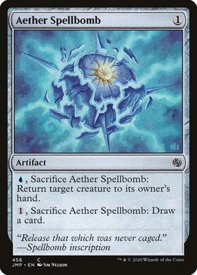 Aether Spellbomb JMP 456 NM Magic: The Gathering