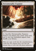 Terramorphic Expanse CMR 357 NM Magic: The Gathering
