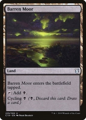Barren Moor C19 229 NM Magic: The Gathering
