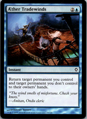 Aether Tradewinds Worldwake 24 C Magic: The Gathering Lightly Played