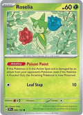 Roselia 008/162 SV05: Temporal Forces Reverse Holofoil Pokémon TCG