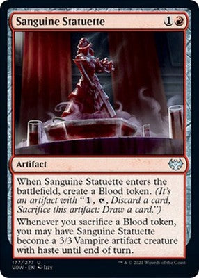 Sanguine Statuette VOW 177 NM Magic: The Gathering