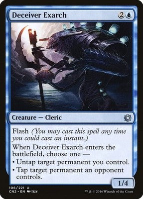 Deceiver Exarch CN2 106 LP Magic: The Gathering