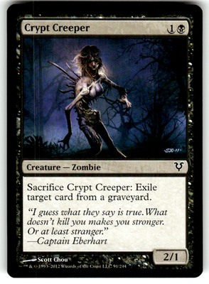 Crypt Creeper Avacyn Restored 91 C Magic: The Gathering Lightly Played