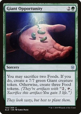 Giant Opportunity ELD 159 NM Magic: The Gathering