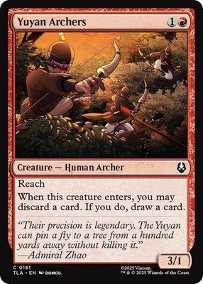Yuyan Archers TLA 161 NM Magic: The Gathering