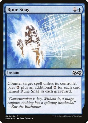 Rune Snag UMA 68 NM Magic: The Gathering
